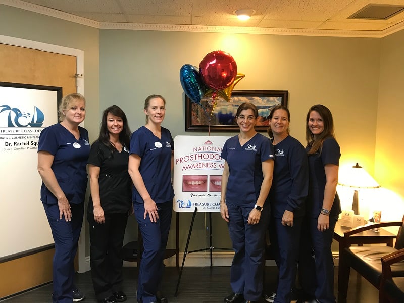 Dr. Squier and staff