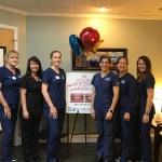 Dr. Squier and staff